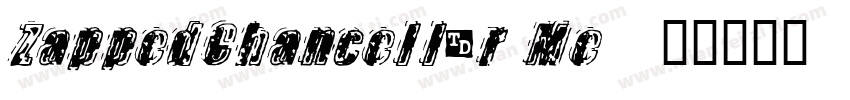 ZappedChancellor Me字体转换